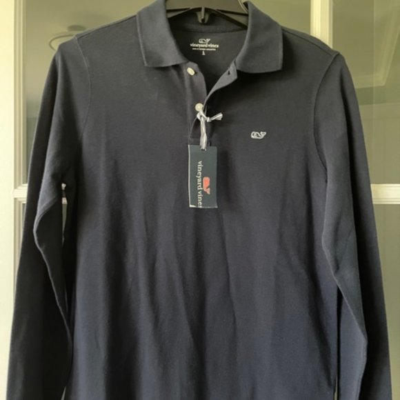 Vineyard Vines Long Sleeve Polo Shirt - Picture 5 of 5